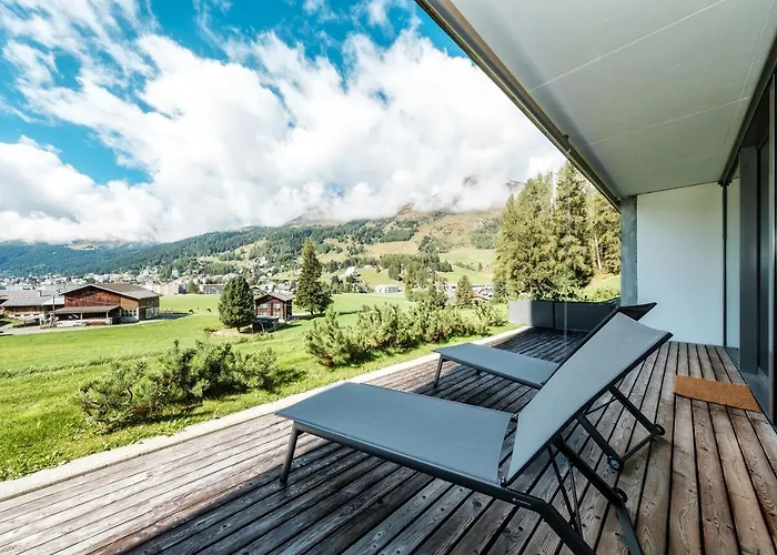 Luxury Davos Apt For 4 With Panorama Terrace & 5-Star Hotel Spa Access Apartamento *