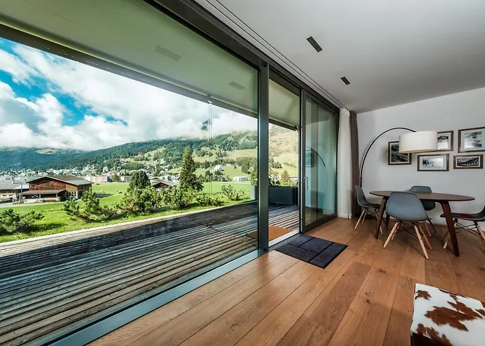 Luxury Davos Apt For 4 With Panorama Terrace & 5-Star Hotel Spa Access Apartamento
