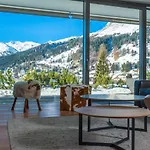 Luxury Davos Apt For 4 With Panorama Terrace & 5-Star Hotel Spa Access Davos